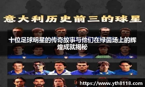 十位足球明星的传奇故事与他们在绿茵场上的辉煌成就揭秘